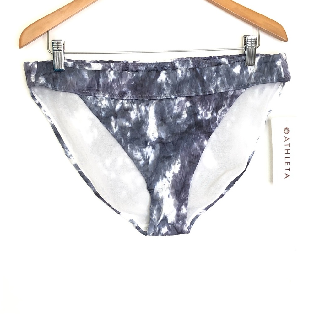 Athleta Tulum Tie-Dye Bikini Bottom Size XL
